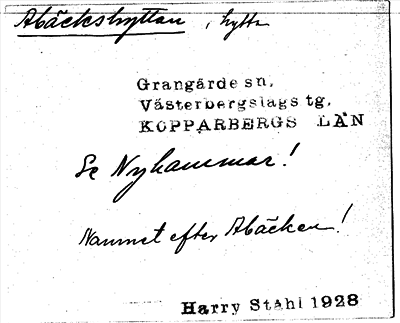 Bild på arkivkortet för arkivposten Abäckshyttan
