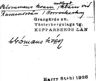 Bild på arkivkortet för arkivposten Blommens kvarn