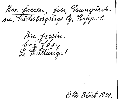 Bild på arkivkortet för arkivposten Bre forsen, se Källänge