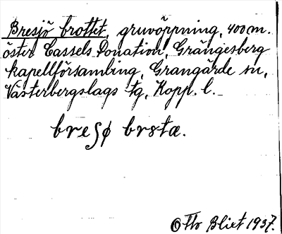 Bild på arkivkortet för arkivposten Bresjö brottet
