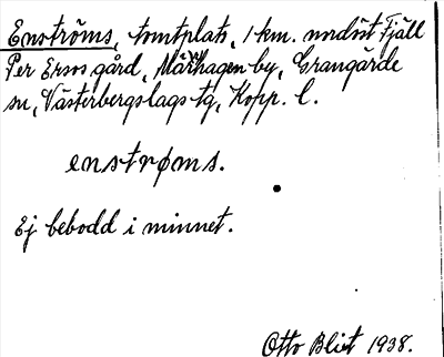 Bild på arkivkortet för arkivposten Enströms