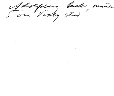 Bild på arkivkortet för arkivposten Adolfberg