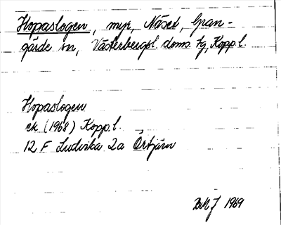 Bild på arkivkortet för arkivposten Hopaslogen