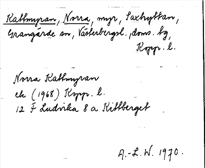 Bild på arkivkortet för arkivposten Kattmyran, Norra