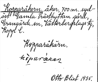 Bild på arkivkortet för arkivposten Kopparåkern