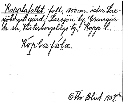 Bild på arkivkortet för arkivposten Kopplafallet