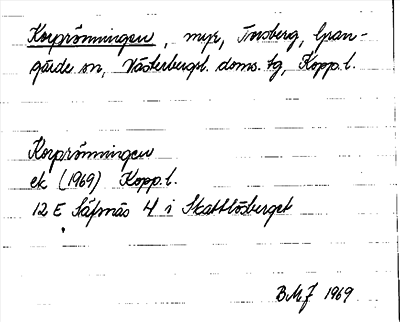 Bild på arkivkortet för arkivposten Korprönningen