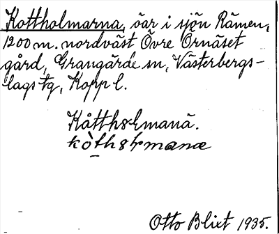 Bild på arkivkortet för arkivposten Kottholmarna