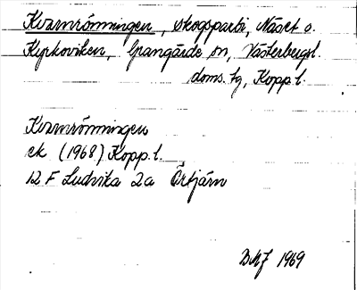 Bild på arkivkortet för arkivposten Kvarnrönningen