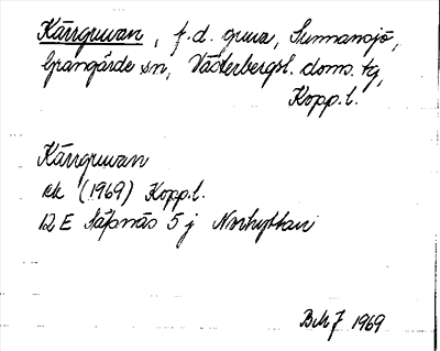 Bild på arkivkortet för arkivposten Kärrgruvan