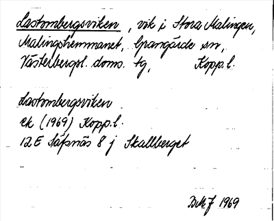 Bild på arkivkortet för arkivposten Lastombergsviken
