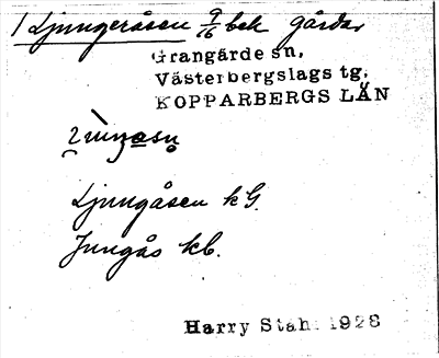 Bild på arkivkortet för arkivposten Ljungeråsen