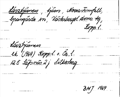 Bild på arkivkortet för arkivposten Lävatjärnen