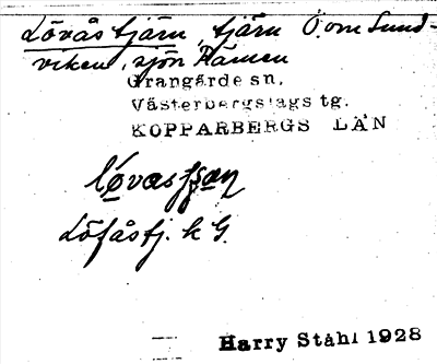 Bild på arkivkortet för arkivposten Lövåstjärn