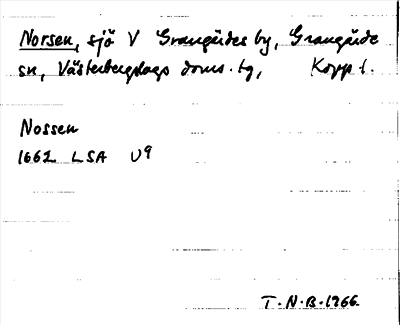 Bild på arkivkortet för arkivposten Norsen