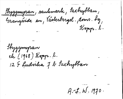 Bild på arkivkortet för arkivposten Styggmyran