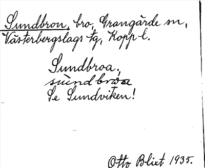 Bild på arkivkortet för arkivposten Sundbron, se Sundviken