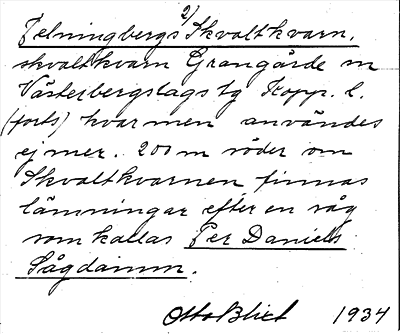 Bild på arkivkortet för arkivposten Telningsbergs Skvaltkvarn