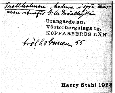 Bild på arkivkortet för arkivposten Trollholmen