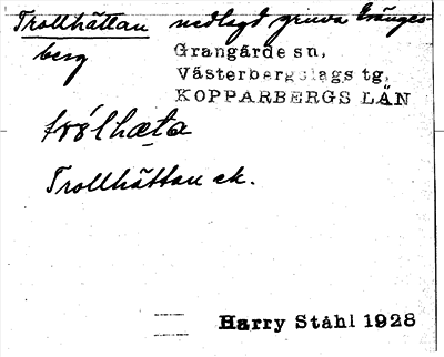 Bild på arkivkortet för arkivposten Trollhättan