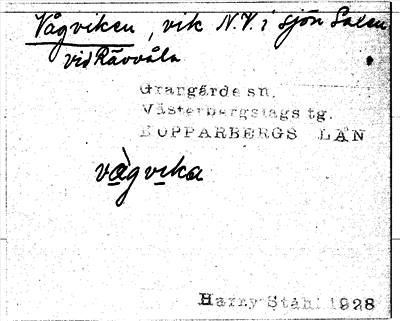 Bild på arkivkortet för arkivposten Vågviken