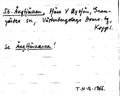 Bild på arkivkortet för arkivposten Ångtjärnen, Stora, se Ångtjärnarna