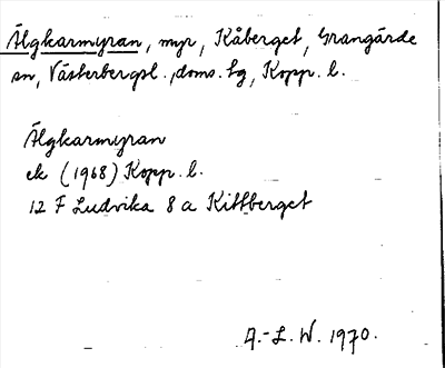 Bild på arkivkortet för arkivposten Älgkarmyran