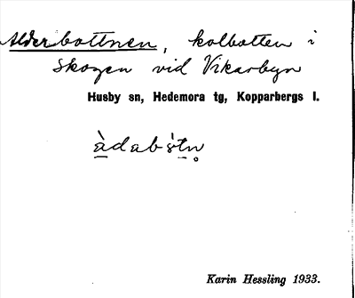 Bild på arkivkortet för arkivposten Alderbottnen