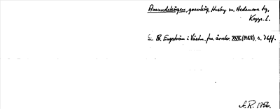 Bild på arkivkortet för arkivposten Amundshögen