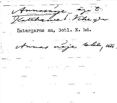 Bild på arkivkortet för arkivposten Annasnöje