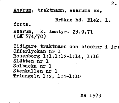 Bild på arkivkortet för arkivposten Asarum