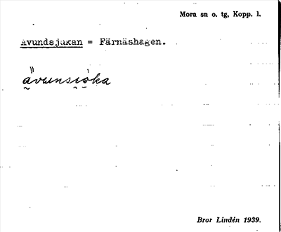Bild på arkivkortet för arkivposten Avundsjukan = Färnäshagen