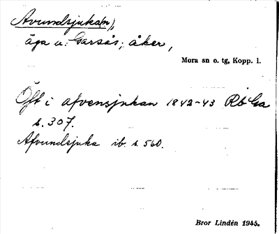 Bild på arkivkortet för arkivposten Avundsjuka(n)