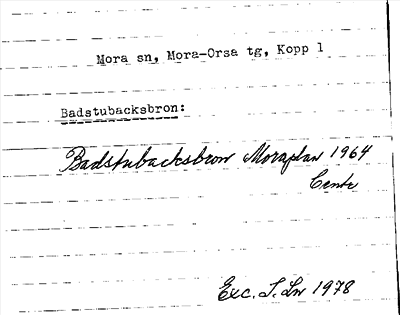Bild på arkivkortet för arkivposten Badstubacksbron