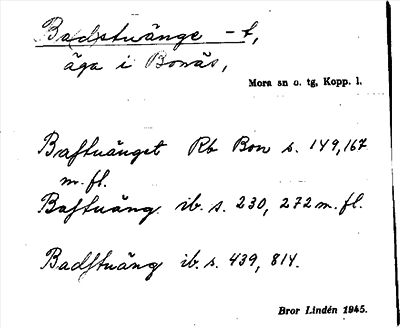 Bild på arkivkortet för arkivposten Ba(d)stuänge -t