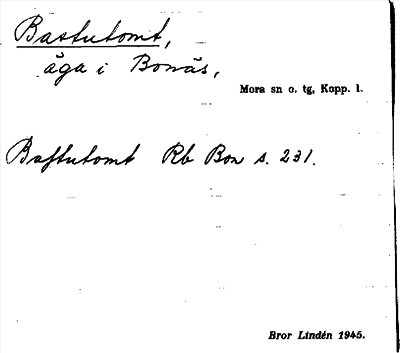 Bild på arkivkortet för arkivposten Bastutomt