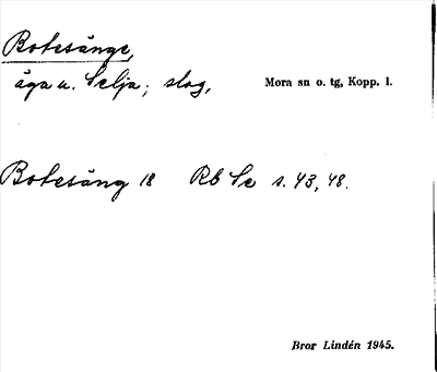 Bild på arkivkortet för arkivposten Botesänge