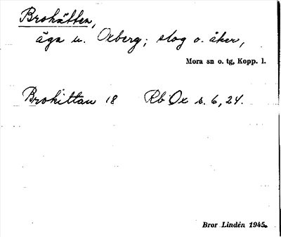 Bild på arkivkortet för arkivposten Brokätten
