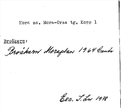 Bild på arkivkortet för arkivposten Broåkern