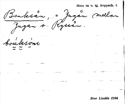 Bild på arkivkortet för arkivposten Bruksån = Jugån
