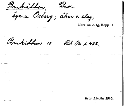 Bild på arkivkortet för arkivposten Brukätten