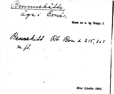 Bild på arkivkortet för arkivposten Brunnskätte