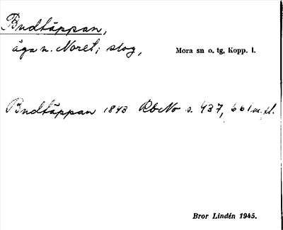 Bild på arkivkortet för arkivposten Budtäppan