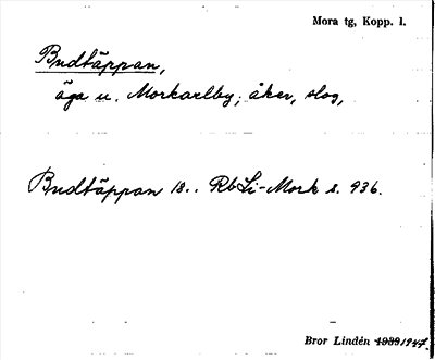 Bild på arkivkortet för arkivposten Budtäppan