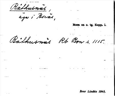 Bild på arkivkortet för arkivposten Båthusnäs