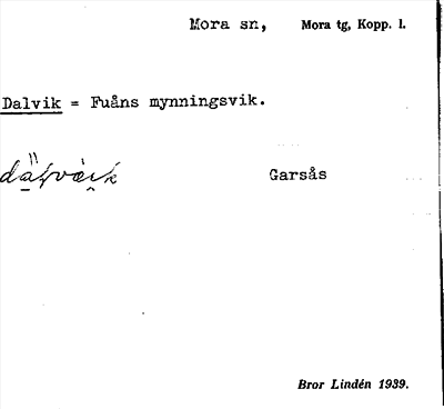 Bild på arkivkortet för arkivposten Dalvik