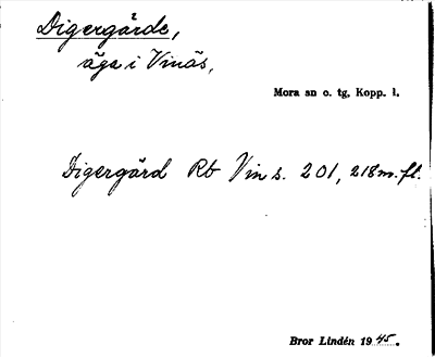 Bild på arkivkortet för arkivposten Digergärde