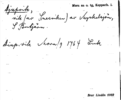 Bild på arkivkortet för arkivposten Djupvik