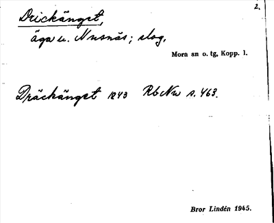 Bild på arkivkortet för arkivposten Drickänget