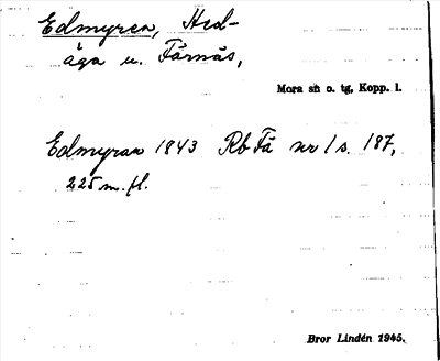 Bild på arkivkortet för arkivposten Edmyren